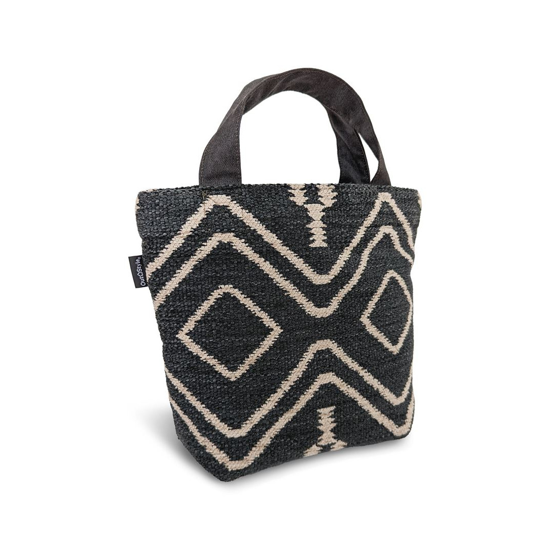 Out Style トートバッグ 26×32/20×13cm ニカロザ 輸入生地 ベルギー製